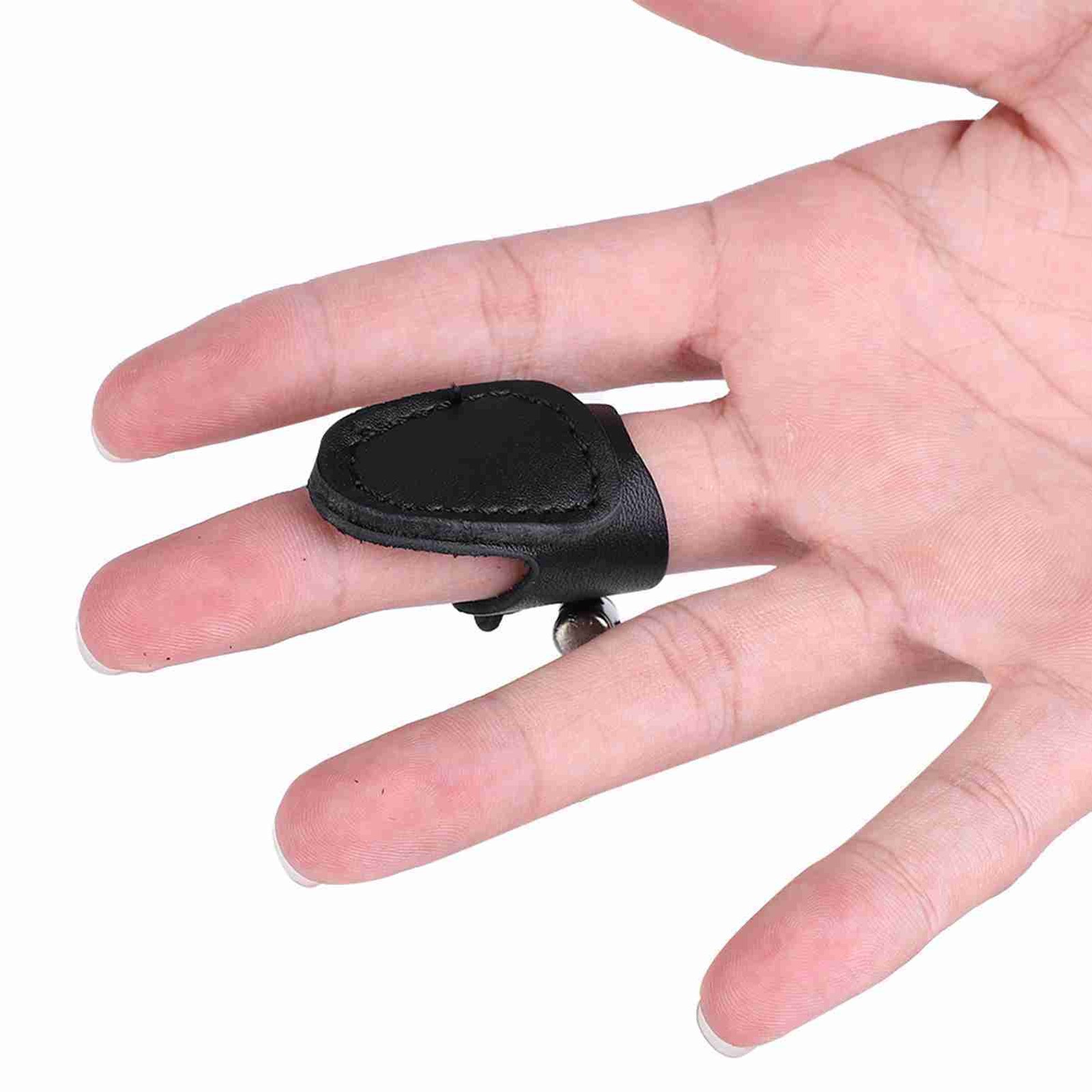Archery Glove Hunting Thumb Finger Guard Shooting Protector For Compound &