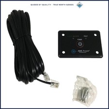 Power Inverter Remote Switch with Flush Mount Design and Fault Indicators