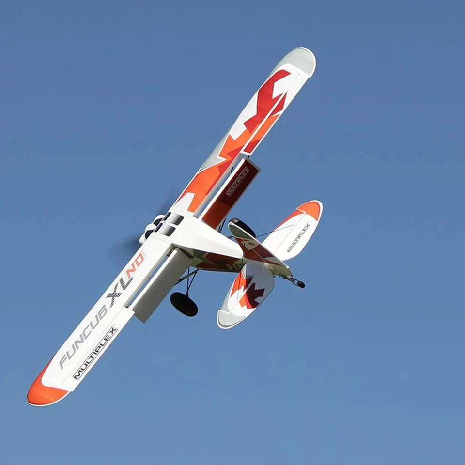 RR FunCub XL ND mit Antrieb Servos Multiplex MPX Hochdecker Trainer NEU&OVP - Bild 3 von 3