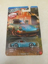 2026 Hot Wheels '71 Porsche 911 #4 Robin Egg Blue VINTAGE CLUB SERIES