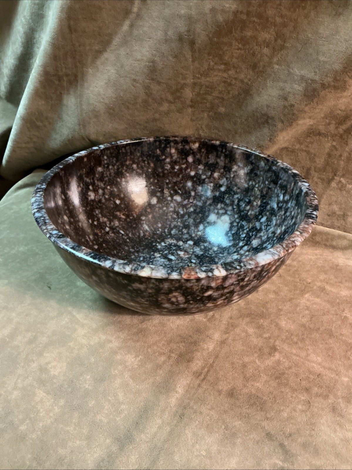 Zak design made in China speckled black brown white Melmac Type Bowl Plastic