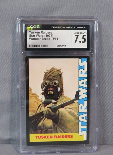 1977 Wonder Bread Star Wars #11 Tusken Raiders — CGC 7.5