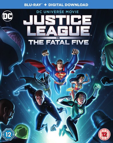 Justice League Vs the Fatal Five  - Blu Ray + Slip Cover - Brand New & Sealed