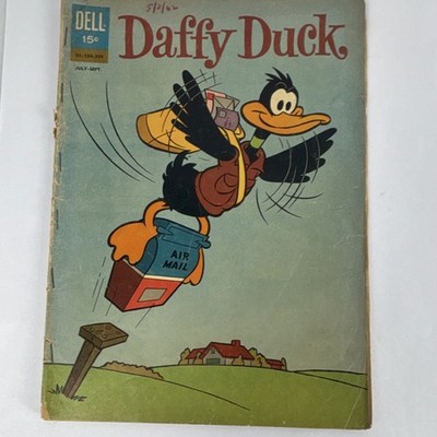 Dell Daffy Duck comic 1962 issue July-September