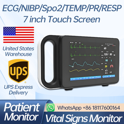 #ad #ad 7 inch ColorTouch Screen Multi parameter Patient Monitor $339.00