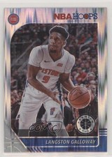 2019-20 Panini NBA Hoops Premium Stock Flash Prizm Langston Galloway #56 0b2
