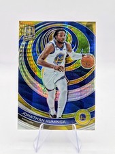 2022-23 Panini Spectra Jonathan Kuminga Gold 10/10 Bookend Warriors Color Match