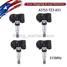 4Pcs For Acura ILX TLX MDX RDX TPMS Tire Pressure Sensor 42753-TZ3-A51 315Mhz