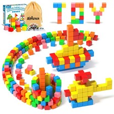 42PCS Magnetic Blocks, Gifts for 3 4 5 6 Year Old, Magnet Building Blocks for...