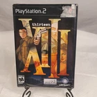 Xiii - Sony PlayStation 2 PS2 Complete CIB Thirteen New Un-opened