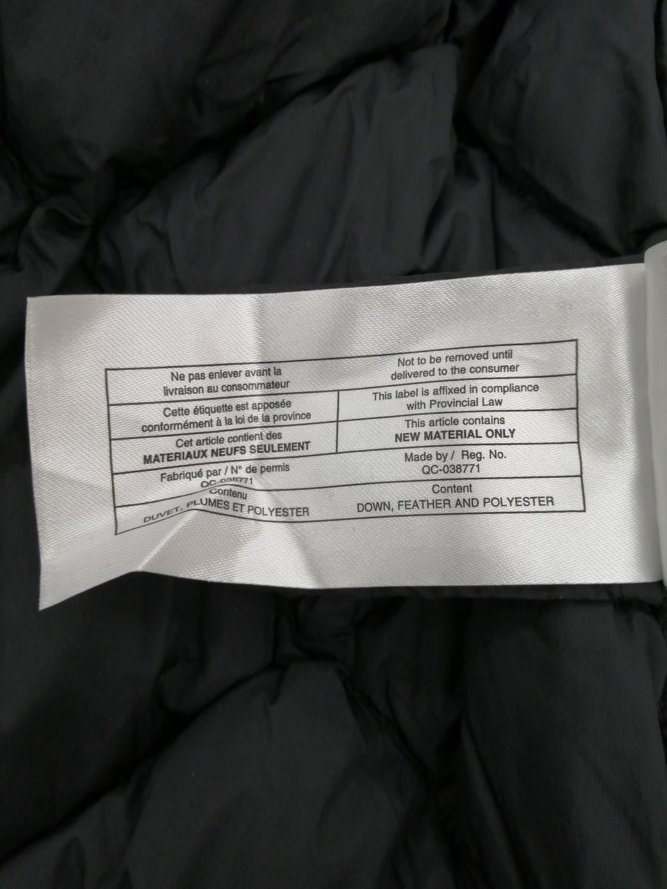 Duno Blk Down Jacket - image 8