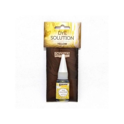PENTART Dye Solution Alkoholpigment für Resin - gelb