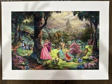 Thomas Kinkade - Sleeping Beauty, Limited Edition 12 X 18 S/N Print