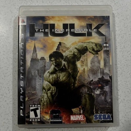 Incredible Hulk (Sony PlayStation 3, 2008) No Manual Tested