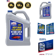 Motor Oil SAE 10W-40 5 Quart Compatible Car Classic Muscle Performance