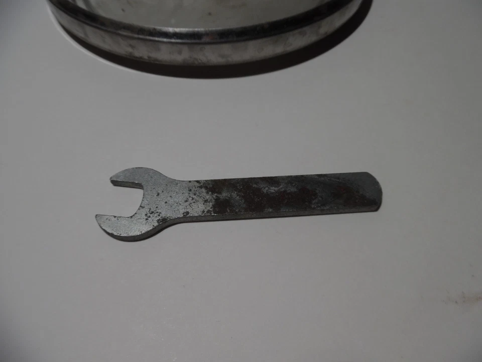 Vintage Coleman Lantern Safe 220 & 228 Parts Safe and Wrench - Image 2 of 4