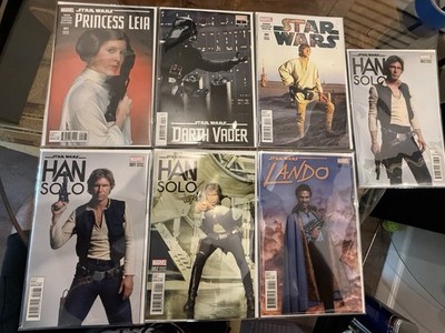 Star Wars Marvel Comics Movie Variant Set Nm+