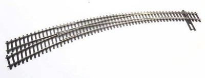 Walthers 948-83061 HO Code 83 Nickel Silver Left Hand Curved Turnout