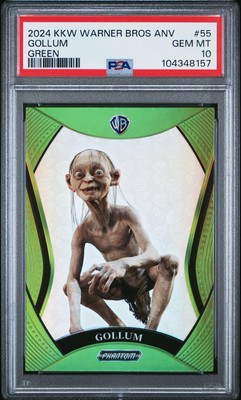   GOLLUM 2024 Kakawow Phantom Warner Bros 100 green SPP /20 PSA 10 #55 POP 1