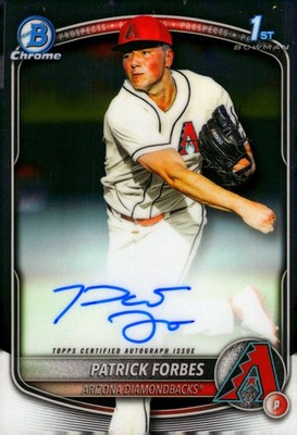 2025 Bowman Chrome Draft Autographs #CPAPF Patrick Forbes Auto - NM-MT