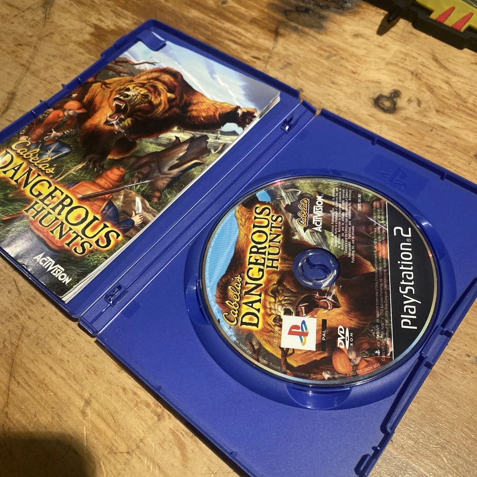 Cabela's Dangerous Hunts Sony PlayStation 2 PS2 - Tested Pal With Manual  - Image 3 of 4