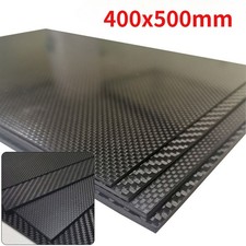400x500mm 3K Full Carbon Fiber Board Composit...