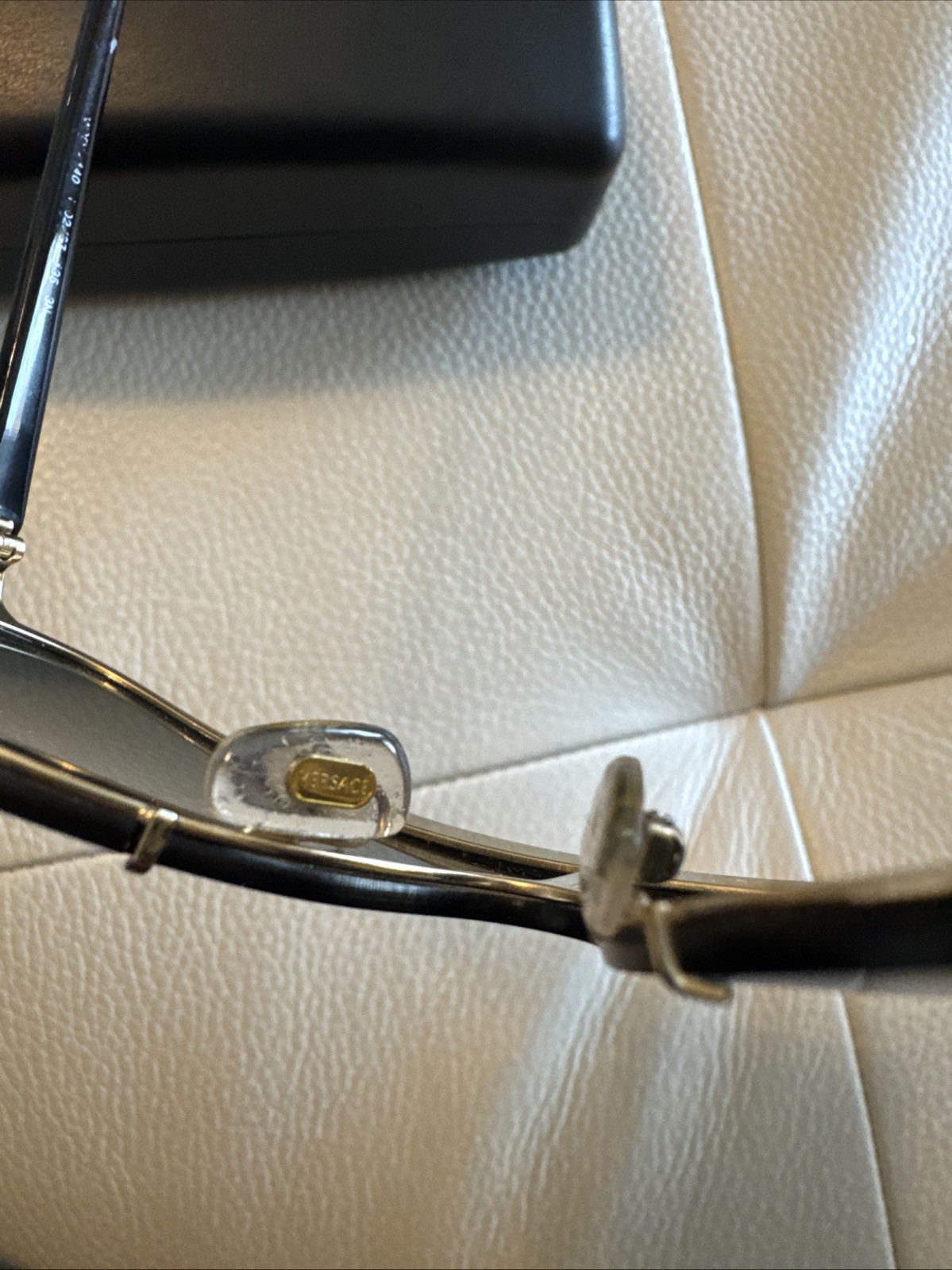 Authentic Versace Pilot Shape Sunglasses (read) - image 10