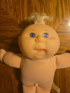 Vintage Cabbage Patch Kid 1995 Mattel-12 Inch Blonde Hair-purple Eyes