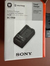 Sony Bc-trw Compact Quick Charger For Np-fw50 Battery W Series Bctrw Open Box