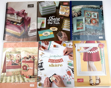 6 STAMPIN UP Annual Catalog Magazines Summer Fall Winter Collection Card Ideas