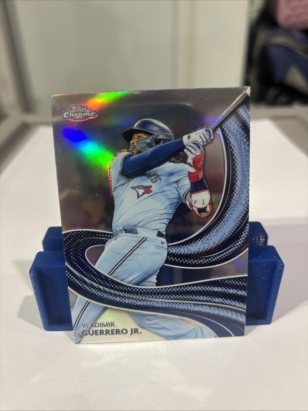 Vladimir Guerrero Jr 2024 Topps Chrome Strokes Refractor #S-7 Toronto Blue Jays