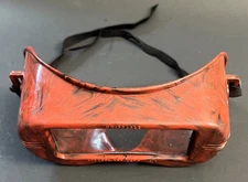 Jackson Products Unigoggle Welders Mask Goggles Red/ Black Swirl Vintage