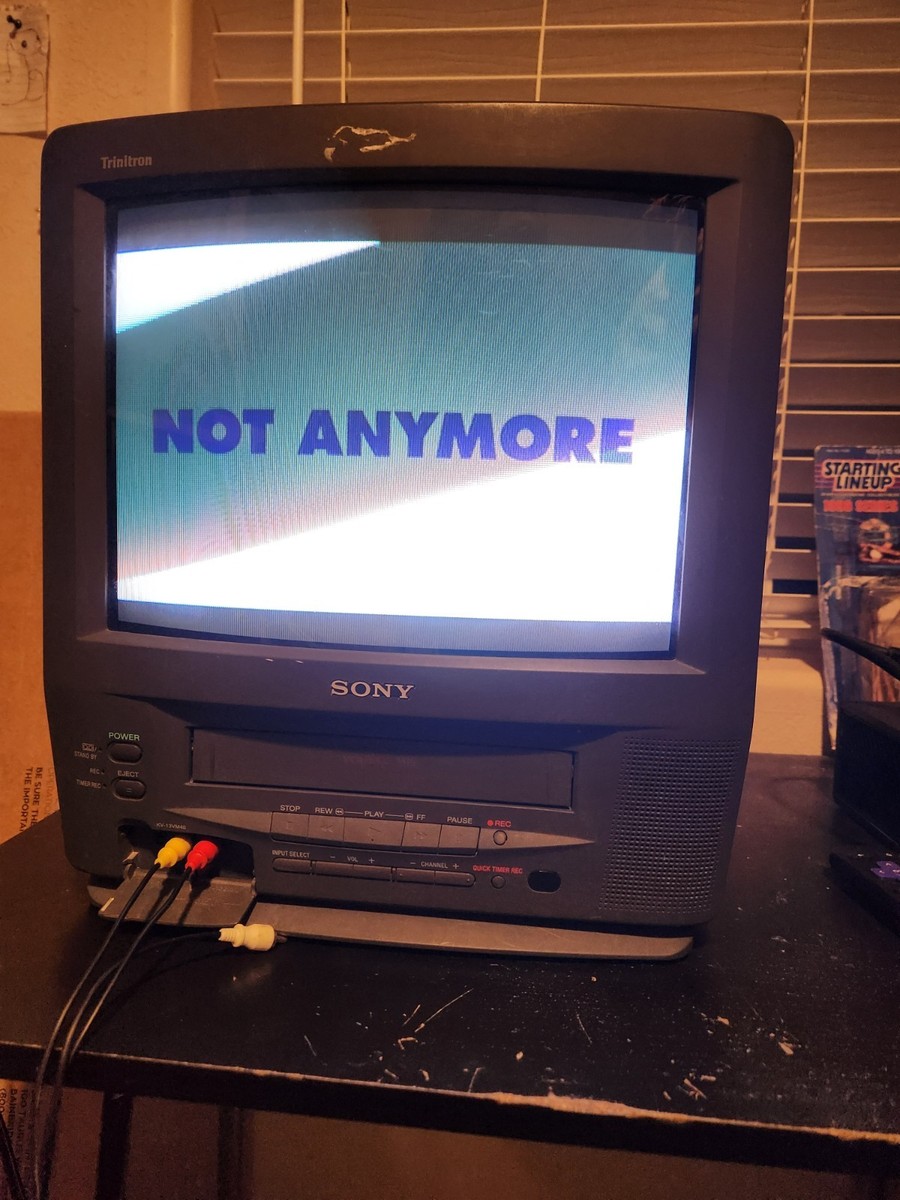 sony trinitron 13 inch- VCR/TV combo | eBay