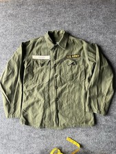 Korean War Named   Sheen  US Army OG-107 Shirt Size 34 Excellent