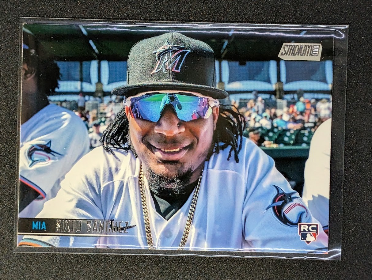 2021 Topps Stadium Club Sixto Sanchez #110 RC Miami Marlins Rookie Card