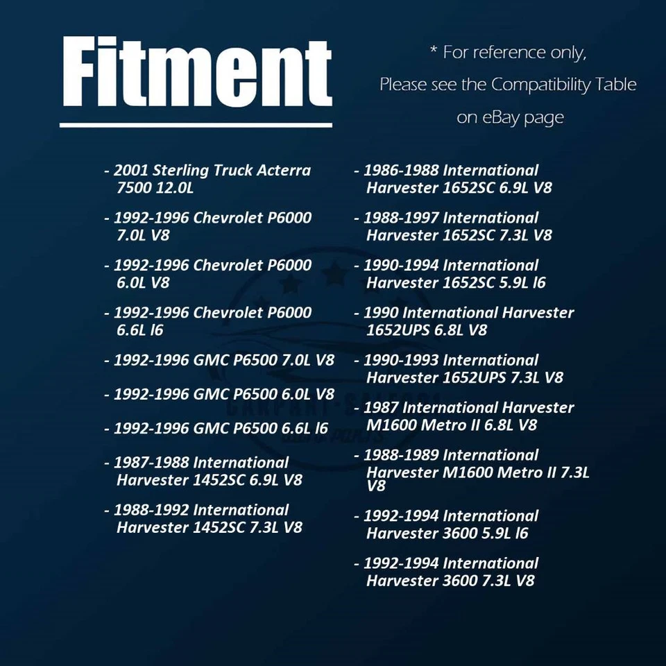Front Rear Brake Calipers Set 4x For 1983-1986 International Harvester 1954 9.0L - Image 3 of 4