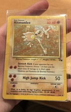 Hitmonlee 7/62 Fossil Holo on eBay