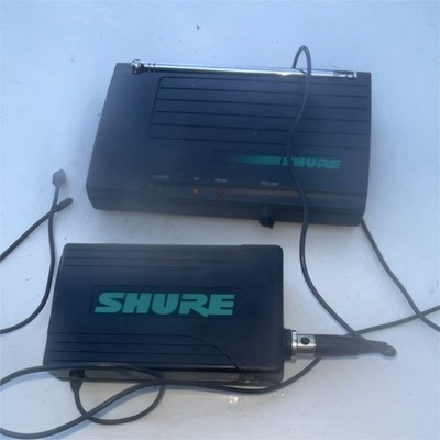 Shure Wireless Microphone Receiver System w/ Bodypack Transmitter, Black