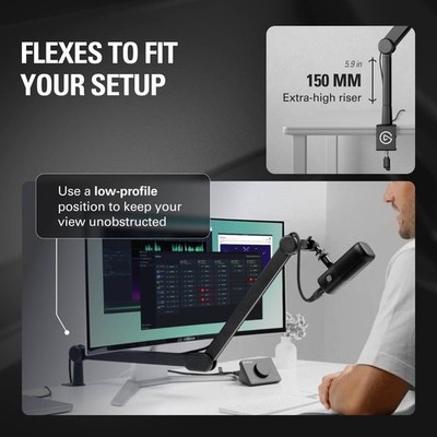 Elgato - Wave Mic Arm - Black | eBay