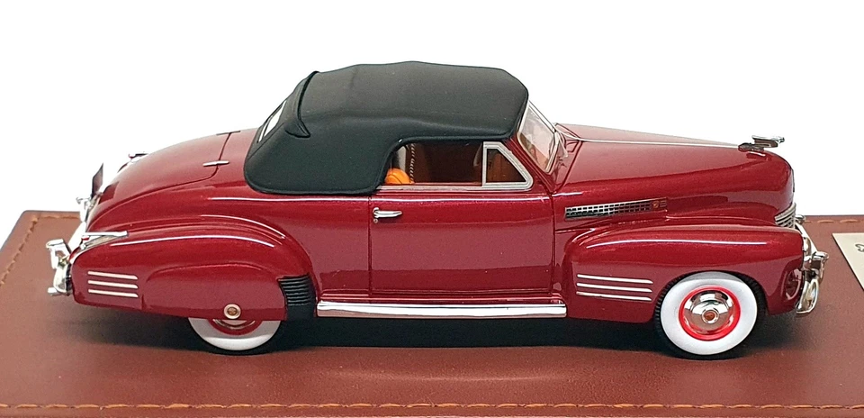 GLM 1/43 Scale GLM119704 - 1941 Cadillac S62 Convertible Coupe - Met. Red — 第 3/4 张图片