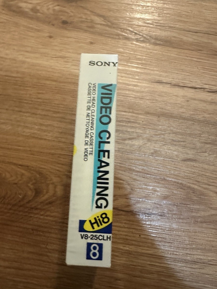 Sony V8-25CLD 8 Mm Head Cleaning Tape for sale online | eBay