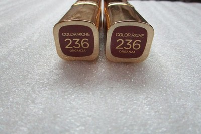 L'OREAL Lippenstift Color Riche 236 Organza-2-er-Set-Je 4,8 gramm