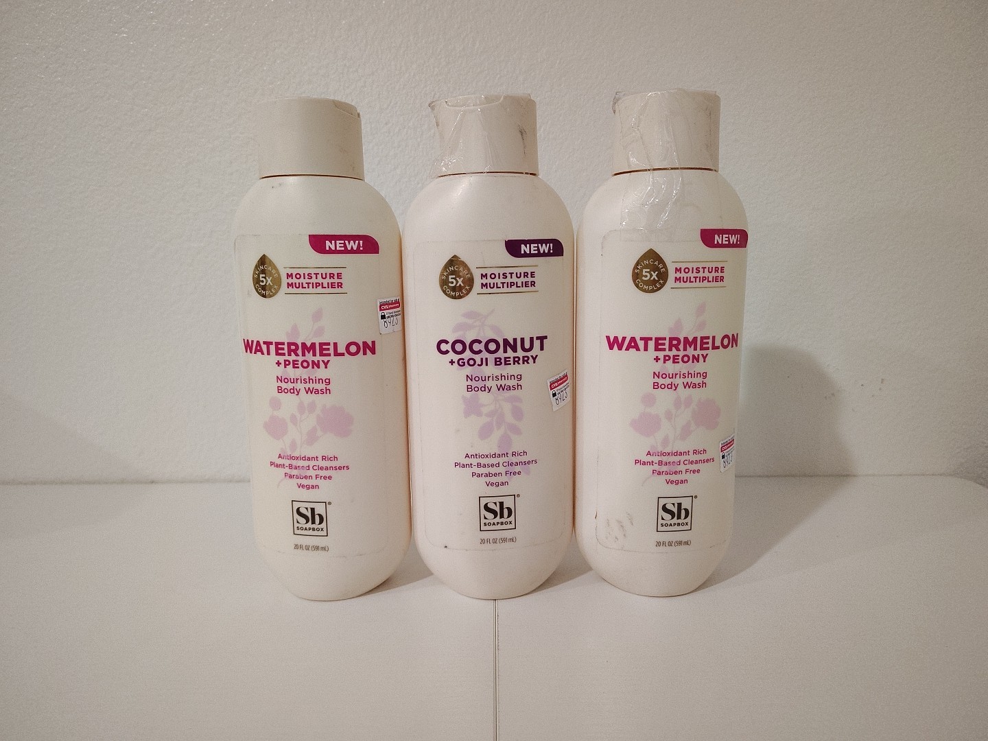 Soapbox Moisture Multiplier Body Wash  Watermelon + Peony & Coconut Goji Berry