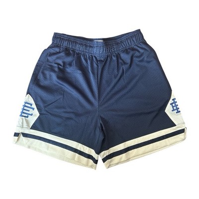 Eric Emanuel EE Basic V3 Short Navy Cream M Mesh Basketball Shorts