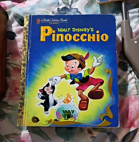 Walt Disney's Pinocchio Little Golden Book Classics Hardcover
