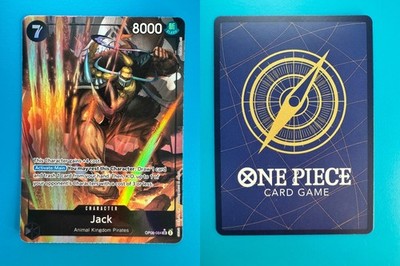 Jack (Parallel) OP08-084 Super Rare Two Legends One Piece Foil Near Mint