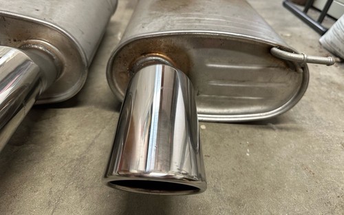 2011-2014 Ford Mustang GT Manual OEM Mufflers - Picture 7 of 11
