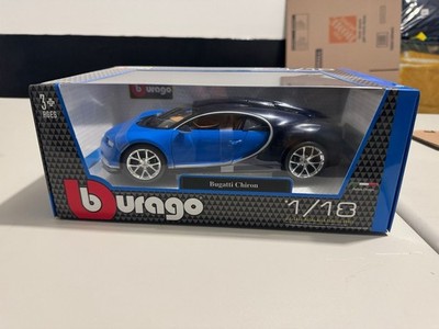 BUGATTI CHIRON SUPER CAR  BLUE&BLACK NEW IN BOX.