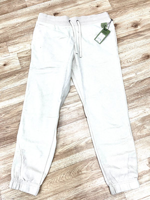 Goodfellow & Co cream Sweatpants Joggers Mens small Drawstring New with Tags