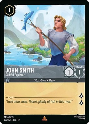 John Smith | 192/204 | Lorcana | Wilds Unknown | Normal | 50% off 2nd Item
